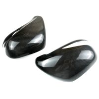 2 PCS Side Rear View Mirror Cover Trim Real Carbon Fiber Car Accessories for Lexus IS250 IS300 IS350 2006-2012