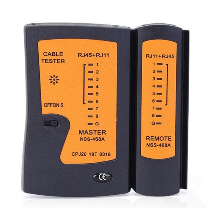 RJ45 Cable Lan Tester Network Cable Tester RJ45 RJ11 RJ12 CAT5 UTP LAN