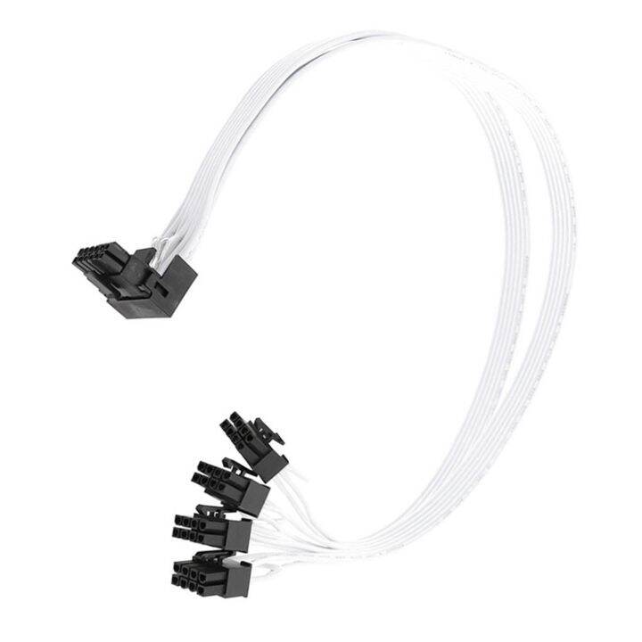 1 PCS 4XCPU 8Pin to 16Pin Male Graphics Video Card Extension Cable PCI