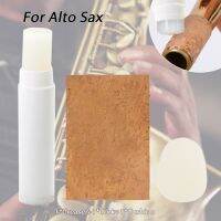 Saxophone Cork Grease Sax Corks Mouthpiece 0.8Mm Pads Cushions For Alto Saxophone Woodwind Repair Tools Saxophone Mouthpiece Set