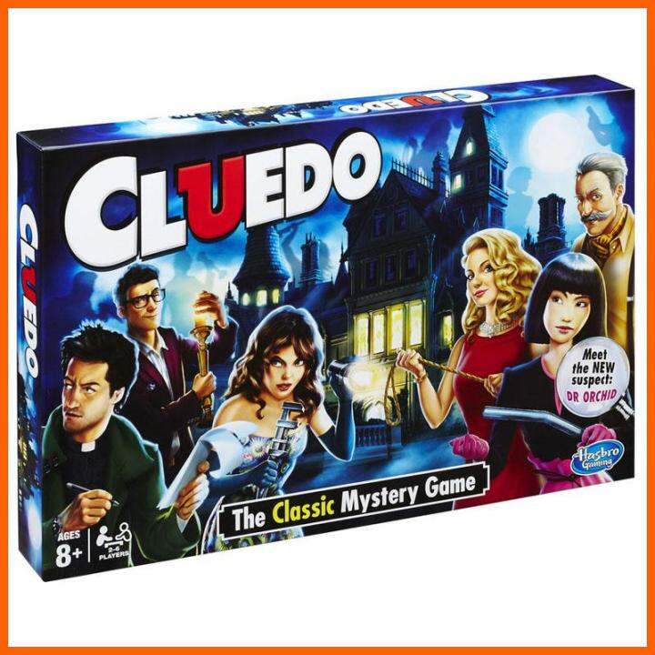 ร้านเซอร์ไพร์ส-เกมกระดานcluedo-เกมลึกลับคลาสสิกของขวัญเกมปาร์ตี้ยอดนิยมนำเสนอเวอร์ชั่นภาษาอังกฤษ