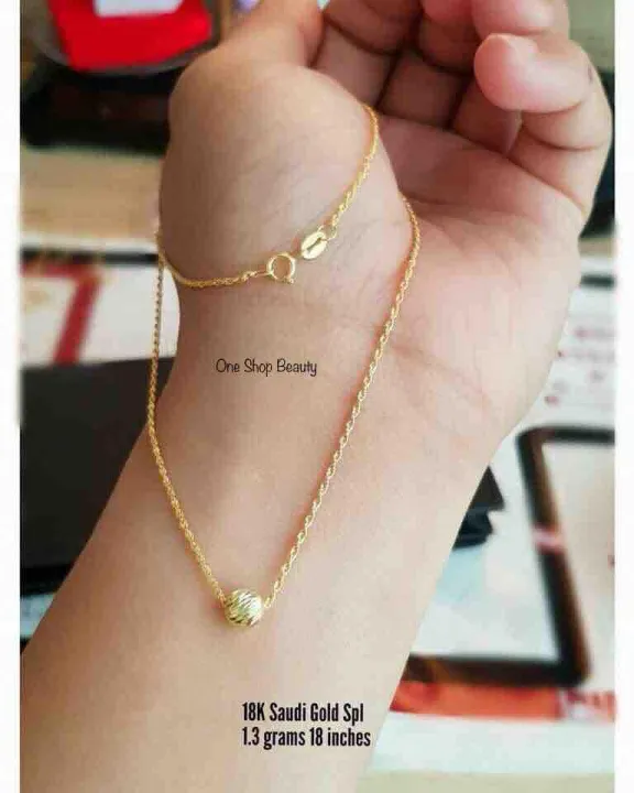 Karat Saudi Gold Necklace Pawnable Lazada Ph