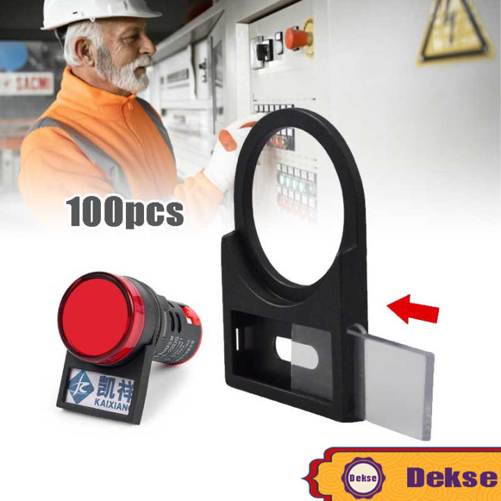 22mm Legend Plate / Label Pilot Lamp / Penanda Pilot Lamp / Name Plate