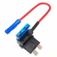 1pcs Add A Circuit Fuse Tap Piggy Back Standard Blade Fuse Holder ATO ATC 12v 24v with 5A10A15A20A.25A Fuse as a gift