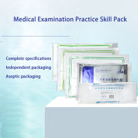 Clinical Practitioners Practice Lumbar Puncture, Thoracic Puncture, and General Anesthesia Bag for Medical Students