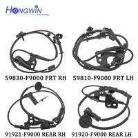 4ชิ้น4ชิ้นล้อ ABS เซนเซอร์ความเร็วด้านหลังซ้ายขวาสำหรับ Hyundai Kia 59810F9000 59830F9000 91920F9000 91921F9000 F9000 91921 F900 91920