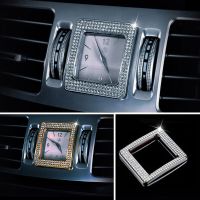 For Mercedes-Benz S E CLS Class W221 W212 C218 Crystal Style Center Clock Frame Cover Trim