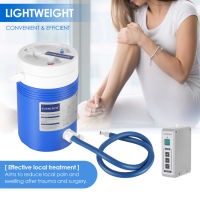 「Good Quality」Hot Sale Adjustable Cold Therapy Machine System with Large Quality Knee Pad, Useful Ergonomic Wrap Pad and Cooler Pump, Quiet, Lightweight and Effective Cryotherapy Freeze Kit Pump