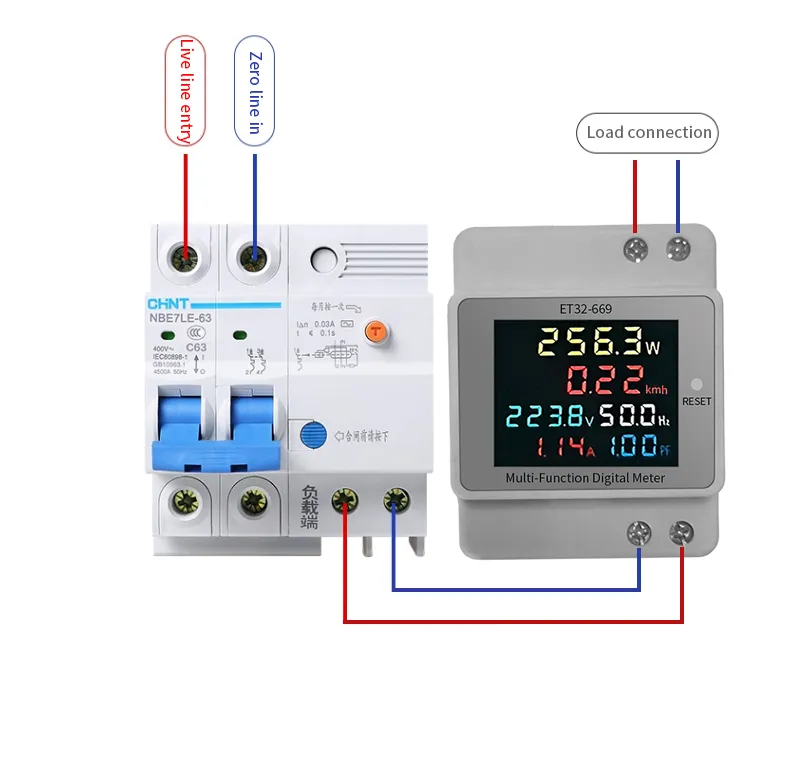 Live-Line Power Quality Meter