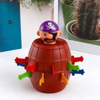 Insert Sword Barrel Trickery Punishment Games Pirate Bucket Uncle Parent Child Interactive Party Desktop Games Random Color