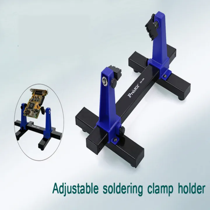 YKS SN390 Adjustable Soldering Clamp Holder 360° Rotation Printed Circuit Board Jig Lazada.co.th