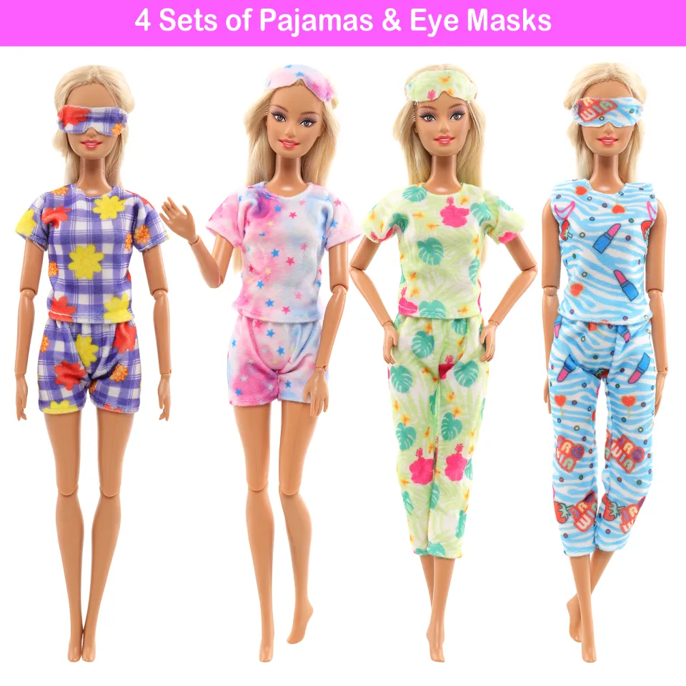 barbie doll pajama sets