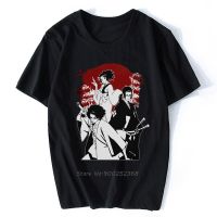 Trendy Samurai Champloo T Shirt Men Short Sleeves Pure Cotton Tee O- Neck Japanese Manga Anime Lover T-Shirt Harajuku Top 【Size S-4XL-5XL-6XL】