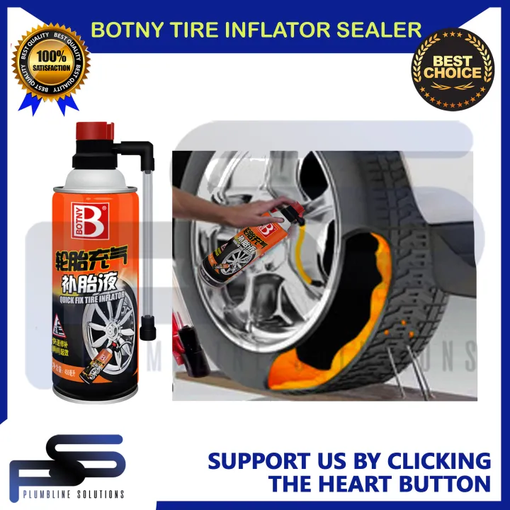 Quick Fix Auto Tire / Tire Inflator / Tire Sealer / Fix Tire