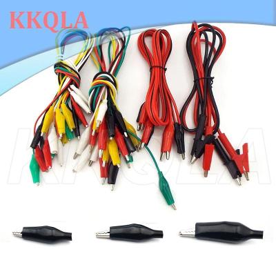 QKKQLA Alligator Clips Electric Test Lead Cable Pince Crocodile DIY Jumper Wire Electrical Roach Cord Pedal for Multimeter