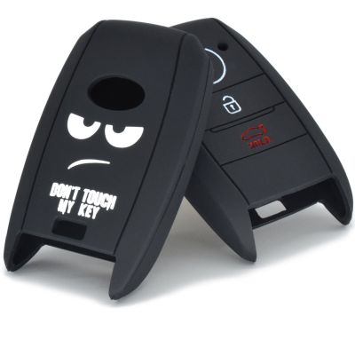 ۞۞ 3 Button Silicone Car Remote Key Fob Shell Cover Case For Kia Rio Ceed Soul Sportage Sorento Carens Picanto Skin Holder