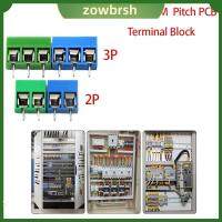 ZOWBRSH 300V15A เทอร์มินอลบล็อกระยะพิทช์5.0มม. สีฟ้าสีเขียว KF301-3P ระยะพิทช์ KF301-5.0-2P ขั้วต่อแบบเสา บล็อกระยะห่างระหว่างเทอร์มินัล อุปกรณ์เสริมระบบไฟฟ้า ขา2P 3P สกรู PCB TERMINAL สายต่อสายไฟ