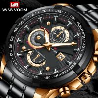 Dried small shrimps men multi-functional sports watch students tide male money quartz watch fashion noctilucent waterproof watch of wrist of steel belt --Mens Watch238812✳✗