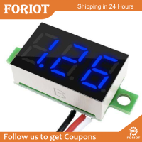 Foriot  สินค้าใหม่เอี่ยมและคุณภาพสูง100%  0.36นิ้ว3สายมิเตอร์วัดไฟ DC 0-30V