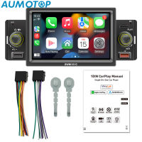 เครื่องเล่น MP5ในรถยนต์ SWM151C 5นิ้วเครื่องรับวิทยุ FM BT พร้อม Carplay แอนดรอยด์รถยนต์ถอยหลังช่วย