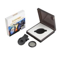 ZOMEi 37MM CPL Lens Filter Professional Cell Phone Camera Filter for cellphone universal Circular Polarizer CPL + clip