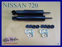 NISSAN DATSUN 720 FRONT SHOCK UP OIL SET "BLACK" #โช๊คอัพคู่หน้า โช๊คคู่หน้า โช๊คน้ำมัน สีดำ งานสวย สินค้าคุณภาพดี