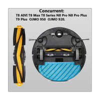 Spare Parts Accessories Main Brush Side Brush HEPA Filter for T8 T8+ N8 N8 Pro T9 Vacuum Cleaner