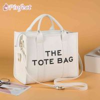 Pinfect Fashion Letter Designer กระเป๋าถือผู้หญิงคุณภาพสูง PU หนังไหล่กระเป๋า Casual Crossbody กระเป๋า Shopper Tote Bag828