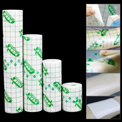 New 5M Non-woven Fabric film Waterproof Transparent Tape Medical Adhesive Plaster Anti-allergic Wound Dressing Fixation Tape