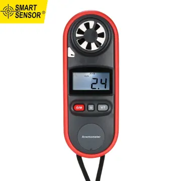 Handheld Air Speed, Temperature, Humidity & Light Meter