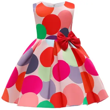 Red polka store dot dress baby