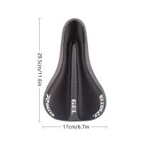 【LZ】❇✌❏  Gel capa de assento da bicicleta acolchoado macio almofada do assento da bicicleta respirável capa sela almofada capas para mountain road bikes