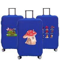 Luggage Case Leisure Resistant Travel Accessory Cover Apply To18-28 Inch Trolley Protective Cases Mushroom Print Suitcase Covers