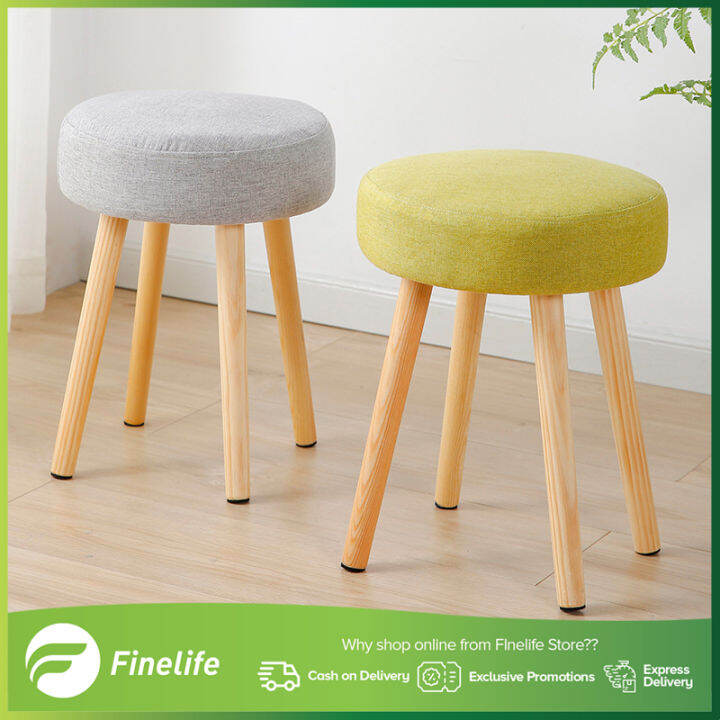 Finelife Dining chair Dining stool Simple modern low stool Economical