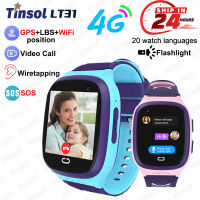 LT31 E 4กรัมดูสมาร์ทเด็ก GPS WIFI วิดีโอ SOS IP67กันน้ำเด็ก S Mart W Atch กล้องตรวจสอบติดตามสถานที่ตั้งศัพท์นาฬิกา