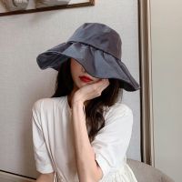 [Fine Jewelry]หมวกอ่างสีทึบใหม่ผู้หญิง39; หมวกปีกกว้างหมวกปีกกว้าง TravelCasualHats