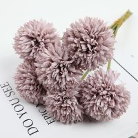 【hot】✾☋✜  1pc Silk Hydrangea Wedding Car Flowers Decorations Vase for Scrapbooking Artificial