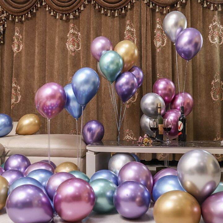 12inch-round-metal-large-balloons-metallic-gold-silver-happy-birthday-balloons-helium-air-globos-birthday-wedding-decor