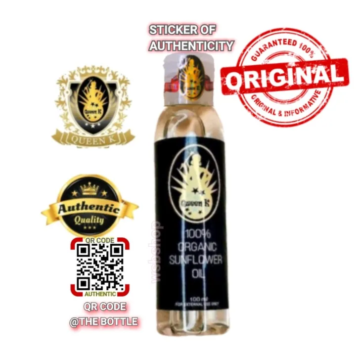 SUNFLOWER OIL BY QUEEN K ORIGINAL WITH QR CODE♔ Lazada PH