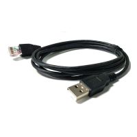 USB To RJ50 Console Cable AP9827 for APC Smart UPS 940-0127B 940-127C 940-0127E with Molded Strain Relief Boot