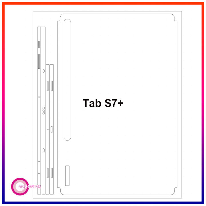 ฟิล์มกันรอยรอบตัว-ฟิล์มหลัง-ขอบข้าง-samsung-galaxy-tab-s7plus