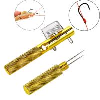 Full Metal Fishing Hook Knotting Tool &amp; Tie Hook Loop Making Device &amp; Hooks Decoupling remover Carp Fishing Accessory Accessories