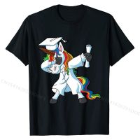 Dabbing Unicorn T-Shirt Graduation 2019 Shirt Gift  Tops T Shirt Cotton Young T Shirt  Oversized