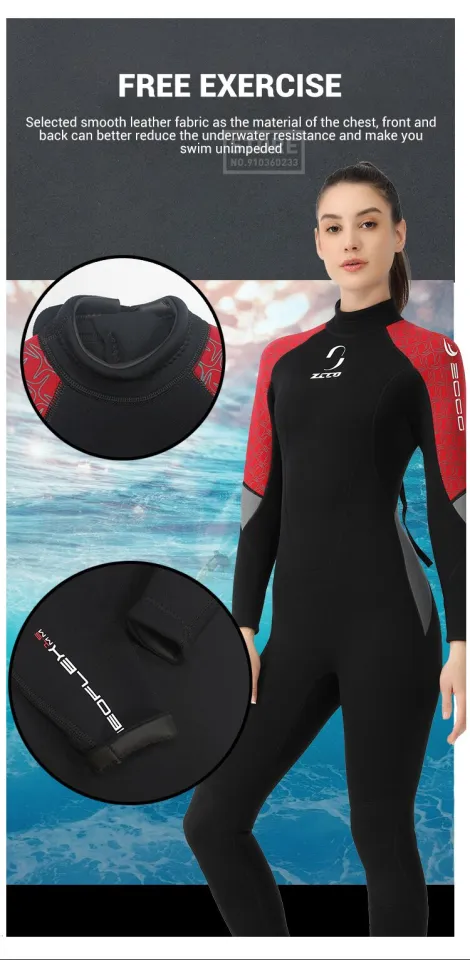 3MM Neoprene Wetsuit Men Surf Scuba Diving Suit Equipment Underwater  Fishing Spearfishing Kitesurf Clothing Wet Suit Equipment | Lazada.co.th