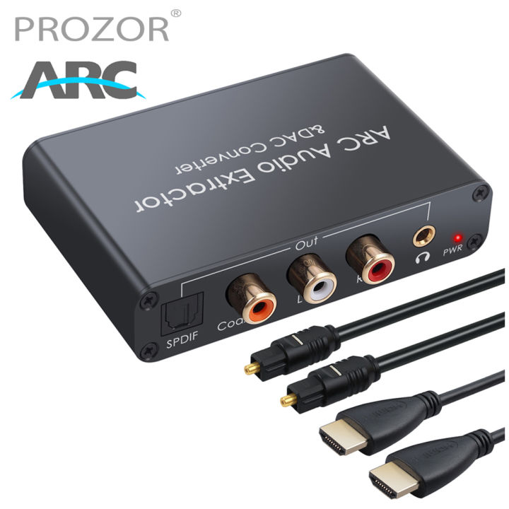 prozor-dac-audio-converter-ช่องสัญญาณเสียงที่รองรับ-hdmi-digital-to-optical-coaxial-to-og-3-5มม-อะแดปเตอร์เสียง