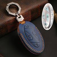 Gracekarin 1set Key Case 7/5 Keys Automotives Black Blue Brown Leather High Quality Hot Sale