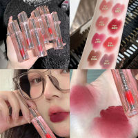 DragonRanee อะคริลิคใส Mist Matte Lip Mud Long Lasting Lip Glaze ลิปสติกกันน้ำ