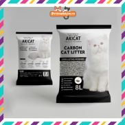 HCMSIÊU RẺ SIÊU TỐT Cát vệ sinh cho mèo than hoạt tính Akicat 8l - Khử mùi