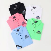 2023 Scotty Cameron Golf Short Sleeve T-shirt Womens Automatic and Winter Comfort Sports Polo Shirt Golf Clothing Womens Quick Drying Jersey