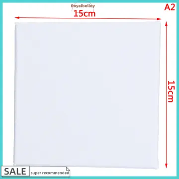 10Pcs Blank White Mini Small Stretched Artist Canvas Art Board Acrylic Oil  Paint